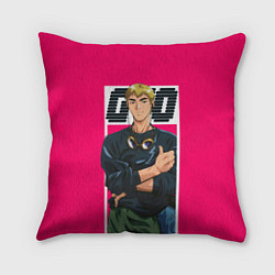 Подушка квадратная Great Teacher Onizuka, цвет: 3D-принт