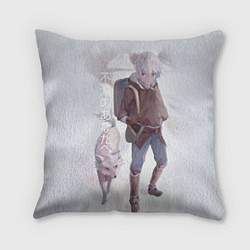 Подушка квадратная Для тебя бессмертный аниме, цвет: 3D-принт