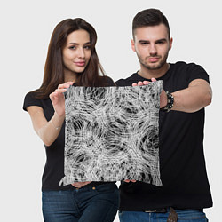 Подушка квадратная Хаус, цвет: 3D-принт — фото 2