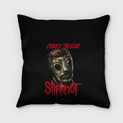 Подушка квадратная COREY TAYLOR SLIPKNOT СЛИПКНОТ Z, цвет: 3D-принт