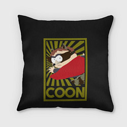 Подушка квадратная COON, цвет: 3D-принт