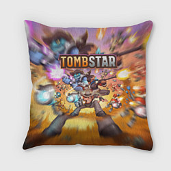 Подушка квадратная TombStar ТомбСтар Z, цвет: 3D-принт