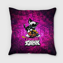 Подушка квадратная Скид и Памп Skid and Pump, цвет: 3D-принт