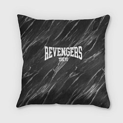 Подушка квадратная REVENGERS TOKYO, цвет: 3D-принт