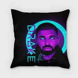 Подушка квадратная Drake, цвет: 3D-принт