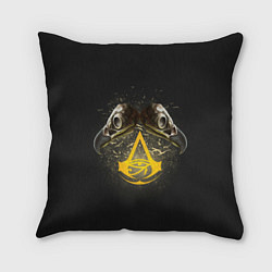 Подушка квадратная Assassins crows, цвет: 3D-принт