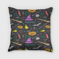 Подушка квадратная Уютный Halloween, цвет: 3D-принт