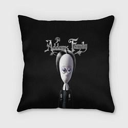 Подушка квадратная Семейка Аддамс Addams Family, цвет: 3D-принт