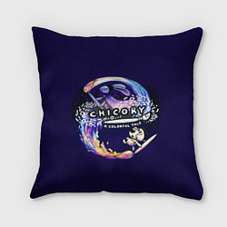 Подушка квадратная Chicory: A Colorful Tale GAME, цвет: 3D-принт