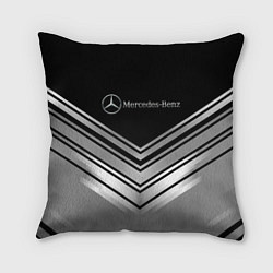 Подушка квадратная Mercedes-Benz Текстура, цвет: 3D-принт