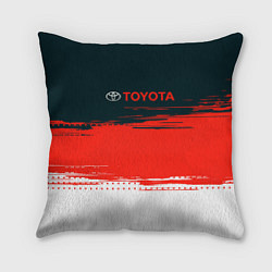 Подушка квадратная Toyota Texture, цвет: 3D-принт