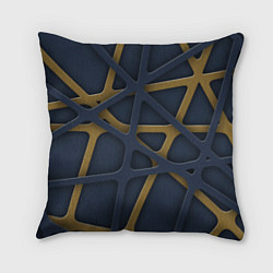 Подушка квадратная 3Д абстракция KVIks, цвет: 3D-принт
