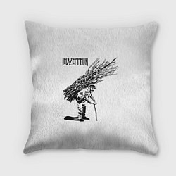Подушка квадратная Led Zeppelin IV, цвет: 3D-принт