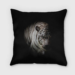 Подушка квадратная Загадочный тигр, цвет: 3D-принт