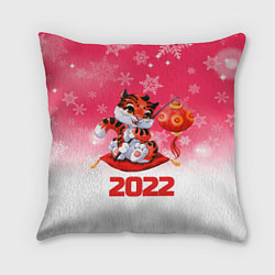 Подушка квадратная Китайский тигр 2022 Новый год, цвет: 3D-принт