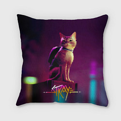 Подушка квадратная Stray: Tramp, цвет: 3D-принт