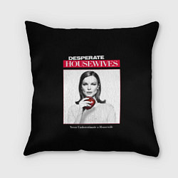 Подушка квадратная Desperate Housewives Marcia Cross, цвет: 3D-принт