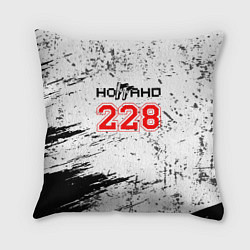 Подушка квадратная 228 - Гранж, цвет: 3D-принт