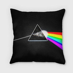 Подушка квадратная PINK FLOYD - ПИНК ФЛОЙД ГЛИТЧ, цвет: 3D-принт