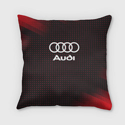 Подушка квадратная Audi logo, цвет: 3D-принт