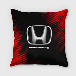 Подушка квадратная HONDA RACING Sport Style, цвет: 3D-принт