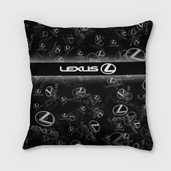 Подушка квадратная LEXUS SPORT PATTERN, цвет: 3D-принт