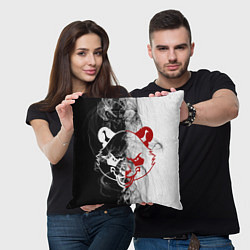 Подушка квадратная Злой панда DR, цвет: 3D-принт — фото 2