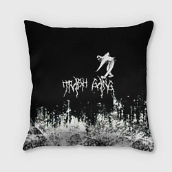 Подушка квадратная Ghostemane Mercury Trash Gang Гостмейн Призрак гра, цвет: 3D-принт