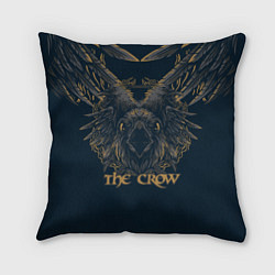 Подушка квадратная ВоронThe crow, цвет: 3D-принт