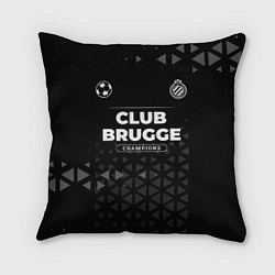 Подушка квадратная Club Brugge Форма Champions