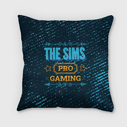Подушка квадратная The Sims Gaming PRO, цвет: 3D-принт