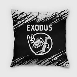 Подушка квадратная Exodus КОТ Краски, цвет: 3D-принт