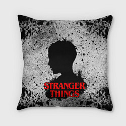 Подушка квадратная Очень странные дела Stranger things, цвет: 3D-принт