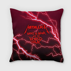 Подушка квадратная Metallica Madly in Angel, цвет: 3D-принт