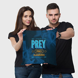 Подушка квадратная Игра Prey: PRO Gaming, цвет: 3D-принт — фото 2