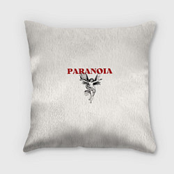 Подушка квадратная Paranoia дизайн с ангелом, цвет: 3D-принт
