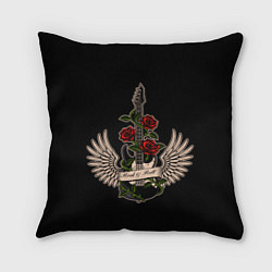 Подушка квадратная Рок-н-ролл Навсегда!