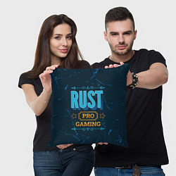 Подушка квадратная Игра Rust: PRO Gaming, цвет: 3D-принт — фото 2