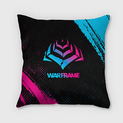 Подушка квадратная Warframe Neon Gradient, цвет: 3D-принт