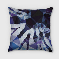 Подушка квадратная Лоу Поли Полигоны, цвет: 3D-принт