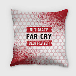 Подушка квадратная Far Cry: Best Player Ultimate, цвет: 3D-принт