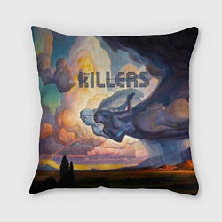 Подушка квадратная Imploding the Mirage - The Killers, цвет: 3D-принт