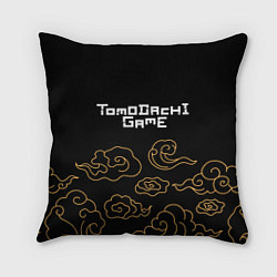 Подушка квадратная Tomodachi Game anime clouds, цвет: 3D-принт