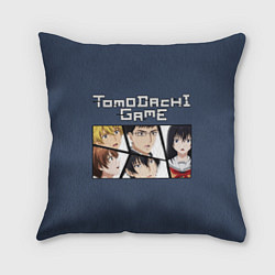 Подушка квадратная Tomodachi Game - игра друзей
