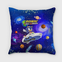 Подушка квадратная Sonic Free Riders - Hedgehog - Racer, цвет: 3D-принт