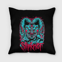 Подушка квадратная Slipknot demon