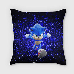 Подушка квадратная Sonic sequins, цвет: 3D-принт