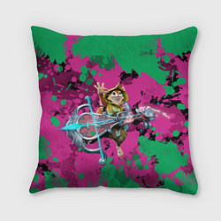 Подушка квадратная Милашка Худвинк, цвет: 3D-принт
