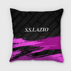 Подушка квадратная Lazio pro football: символ сверху, цвет: 3D-принт