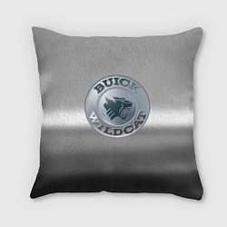 Подушка квадратная Buick Wildcat - emblem, цвет: 3D-принт